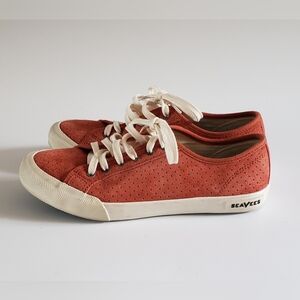 Seavees Women's Monterey Varsity Leather / Suede Sneakers Size 7